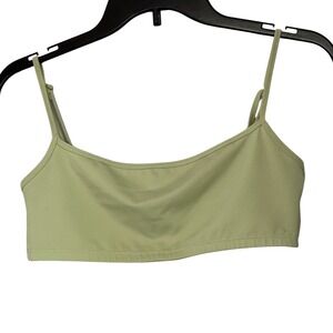 Daily Drills Campbell Sports Bra Matcha Green Adjustable Strap - Medium